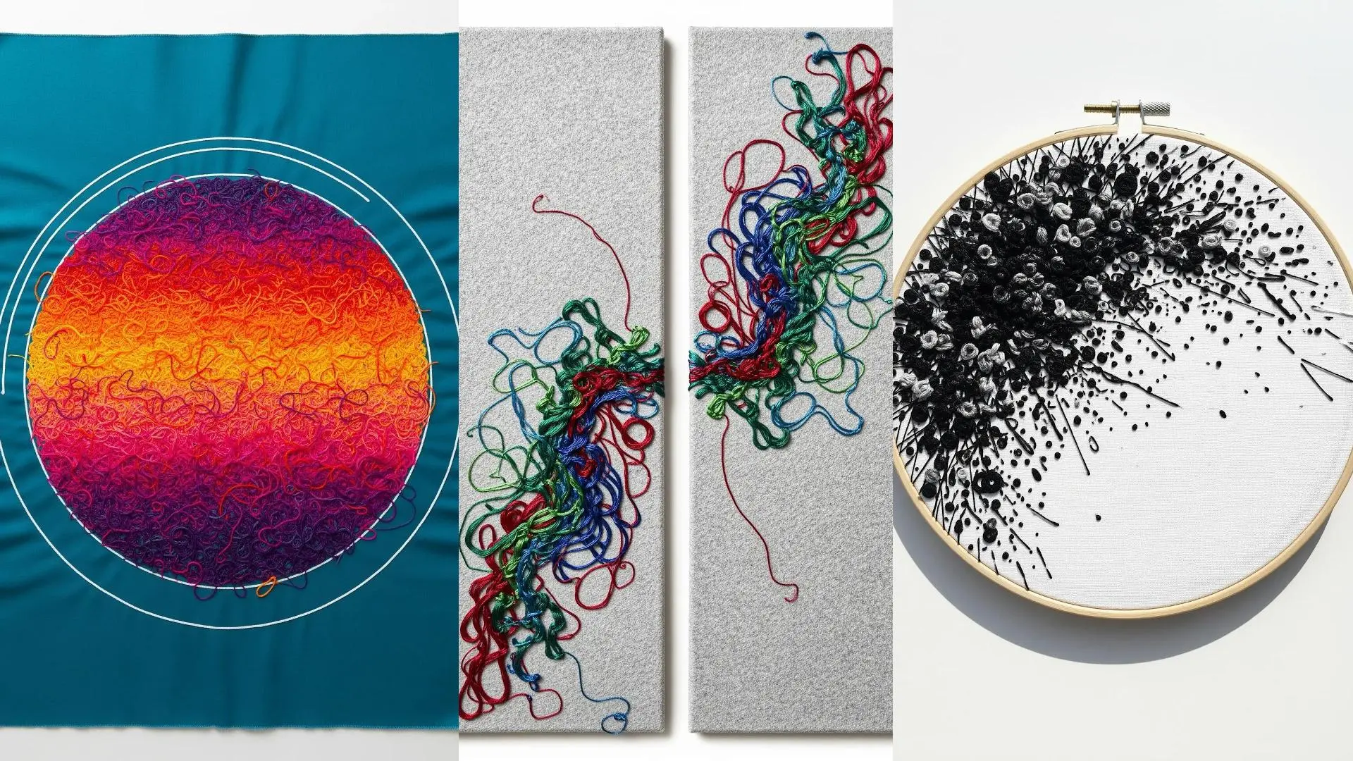 21 Abstract Thread Splatter-Inspired Projects for Artists Who Love ...