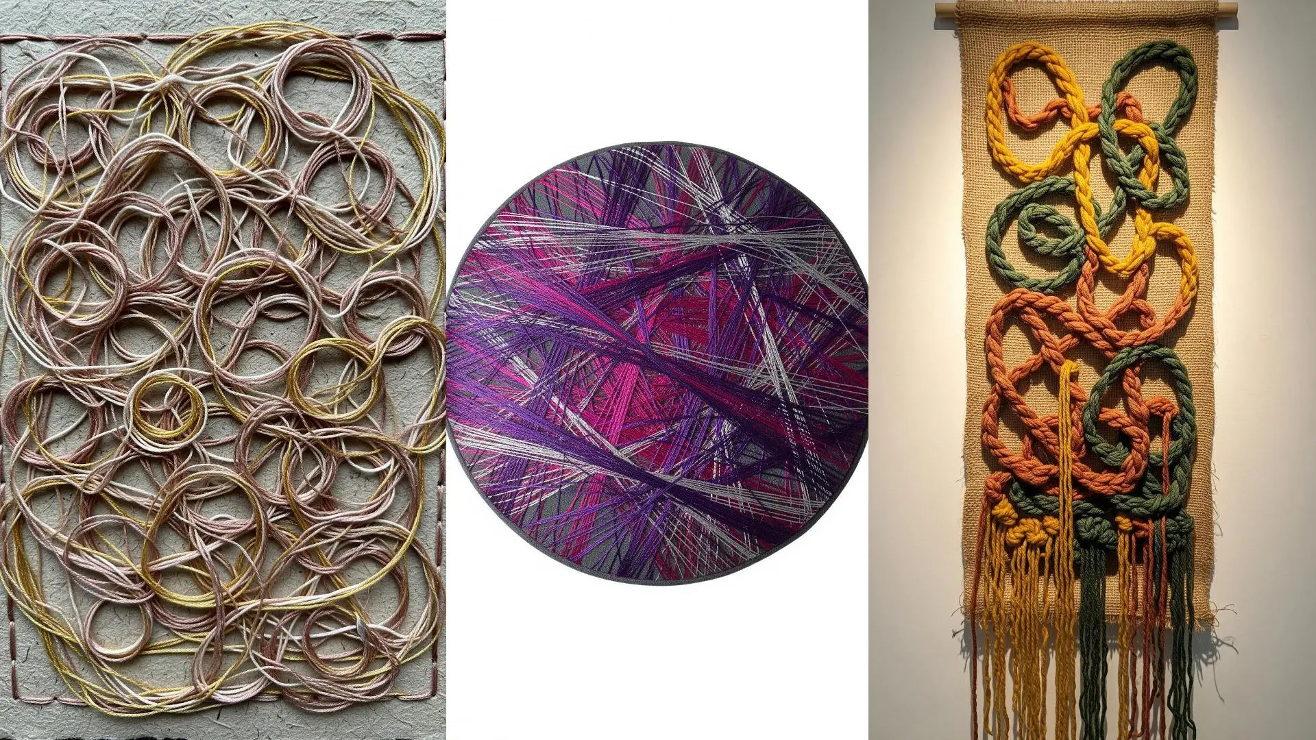 Thread Abstract 25 Abstract Thread Overlapping Patterns That Create Beautiful Color ...