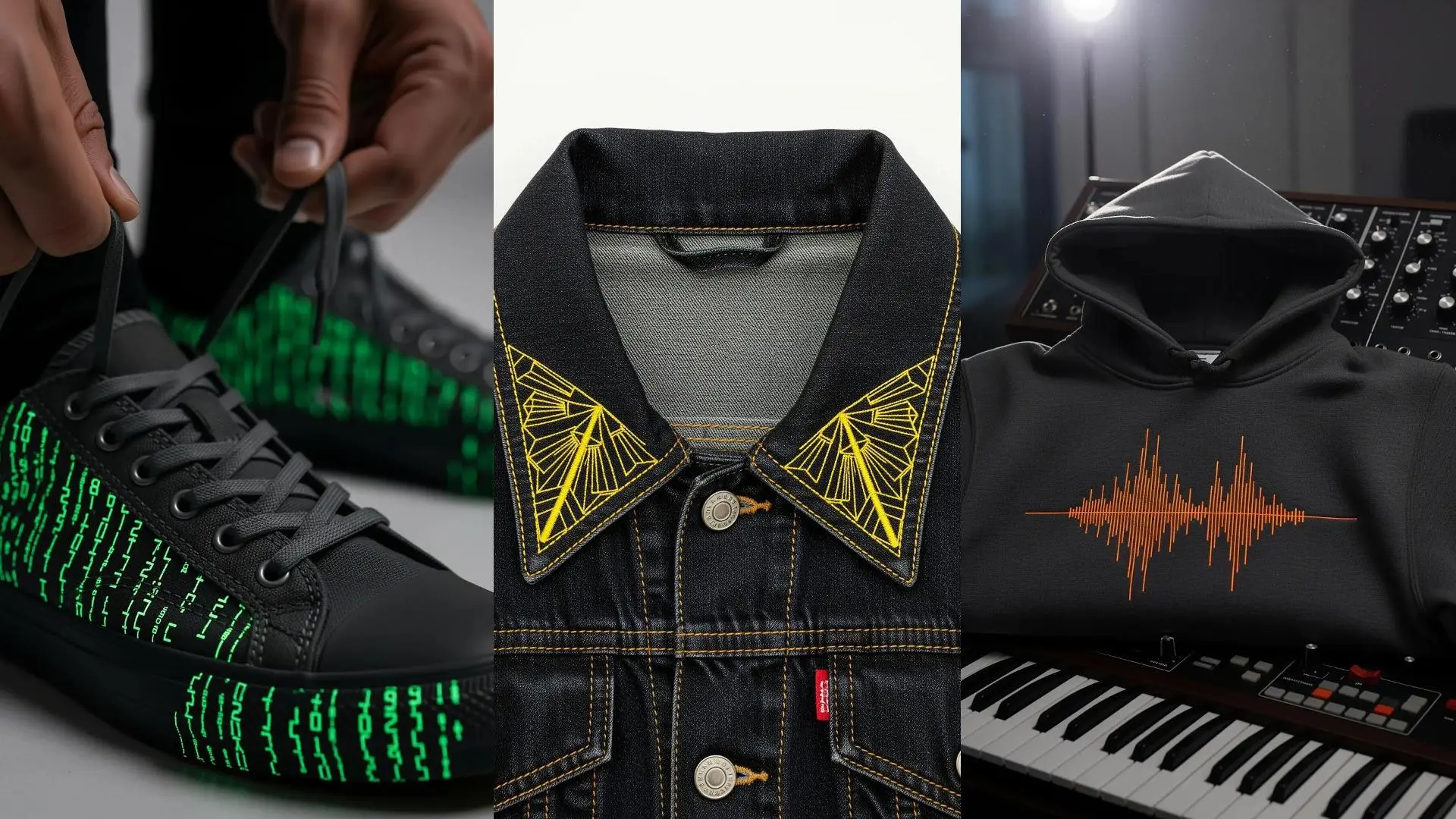 32 Modern Neon Thread Designs for Electrifying Streetwear & Night-Glow ...
